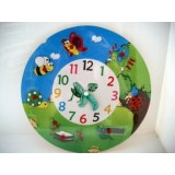 Wooden Clock Insects Puzzle Wooden Clock Insects Puzzle